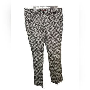 Anne Klein Lion Logo Pants Size16